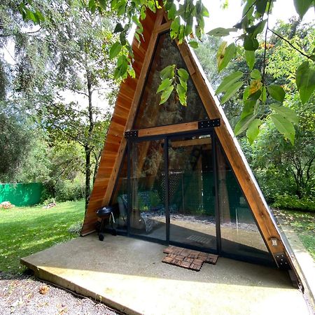 Cabanas Alpina, Romantica Y Acogedora A 10 Minutos Del Centro Тепостлан Экстерьер фото